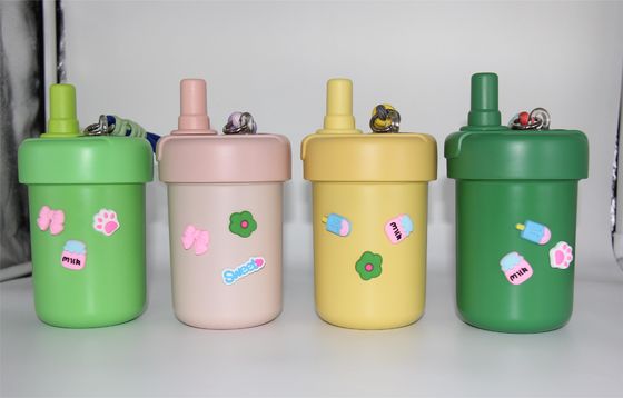 Nouveau style Coupe à fruits isolée sous vide colorée avec couvercle en acier inoxydable