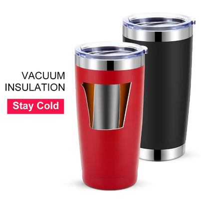 20 OZ en acier inoxydable isolant en poudre