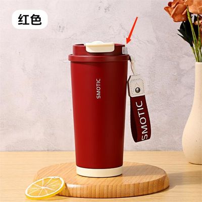 Bouteille d'eau thermos Miroir en acier inoxydable Boissons isolées Bouteille de glace 12-24 heures