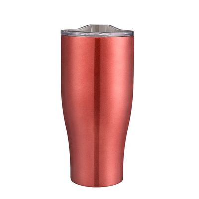 Tasse de café de certification de la CE de tasse de voyage d'acier inoxydable d'isolation thermique/UE