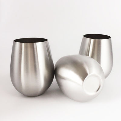 L'acier inoxydable de couleur de nature a isolé des verres de vin de la bouteille 18oz 500ml
