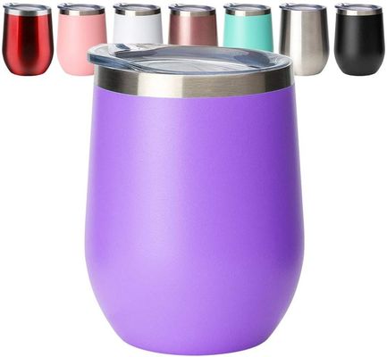 Culbuteur isolé créatif de mur de double de bouteille d'acier inoxydable avec glisser le couvercle