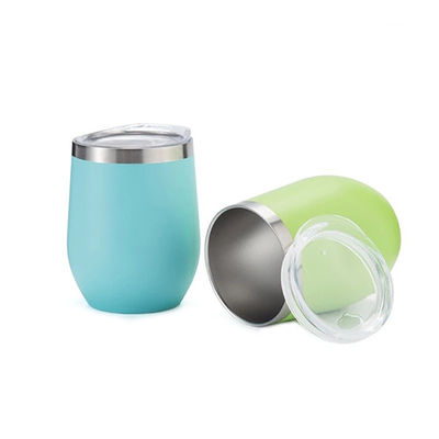 Culbuteur isolé créatif de mur de double de bouteille d'acier inoxydable avec glisser le couvercle