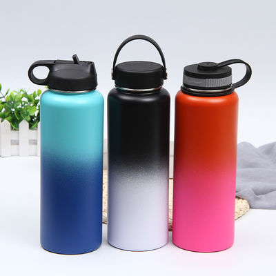 les sports d'acier inoxydable de 32oz 40oz mettent le matériel en bouteille écologique isolé par vide