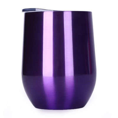 conception blanche de mur de double de tasse de café de l'acier inoxydable 12oz pour l'isolation de long temps