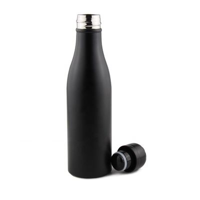 impression isolée de logo adaptée aux besoins du client par bouteille d'acier inoxydable du volume 500ml