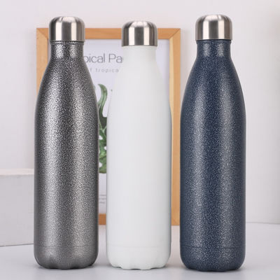 Bouteille d'eau en forme de cola en acier inoxydable