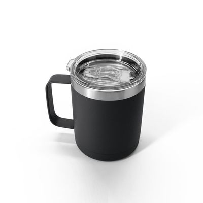 Vide noir/blanc a isolé le culbuteur, tasse de vin de l'acier inoxydable 10oz 304