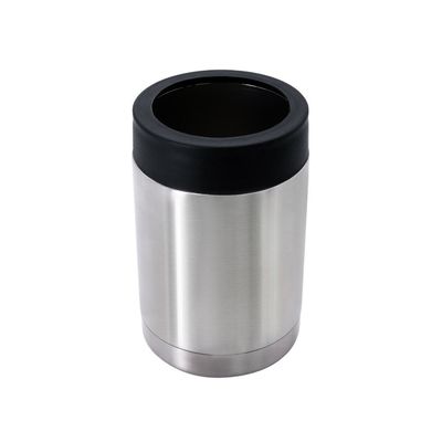 La double tasse 12oz de culbuteur d'acier inoxydable de mur avec BPA libèrent le couvercle en plastique