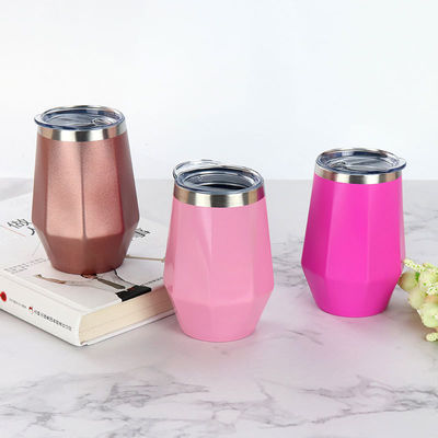 tasses de culbuteur de l'acier inoxydable 12oz, vie colorée de culbuteurs d'acier inoxydable longue