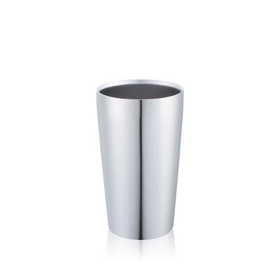 Mur isolé résistant à la chaleur de tasses de café de culbuteur d'acier inoxydable double