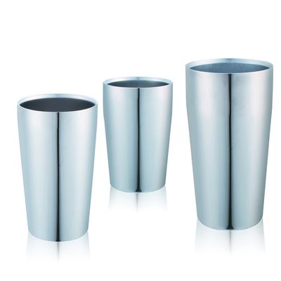 Mur isolé résistant à la chaleur de tasses de café de culbuteur d'acier inoxydable double