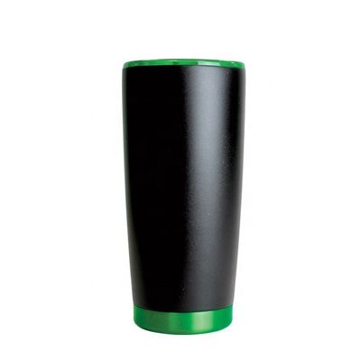 bouteille de vide promotionnelle de culbuteurs d'acier inoxydable de 20oz 30oz avec la base d'or