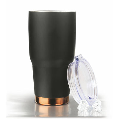 bouteille de vide promotionnelle de culbuteurs d'acier inoxydable de 20oz 30oz avec la base d'or