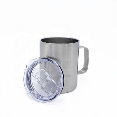 les culbuteurs isolés de l'acier inoxydable 12oz avec des poignées ont adapté le logo aux besoins du client