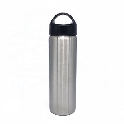 les sports de l'acier inoxydable 12oz/17oz/20oz/25oz mettent la bouche en bouteille large avec le chapeau de boucle
