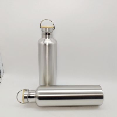 1.0L a isolé le logo fait sur commande de bouteille de sports d'acier inoxydable de thermos imprimé