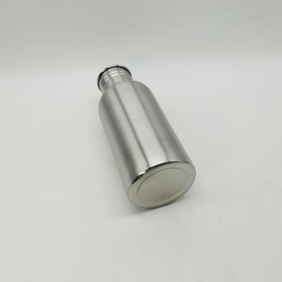 flacons écologiques de la bouteille SS304 de bouteille d'eau à mur unique de l'acier inoxydable 500ml